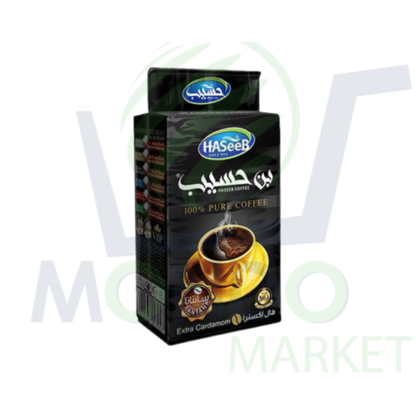 HASEEB  CAFE EXTRA CARDAMOME NOIR 1X10X500GR