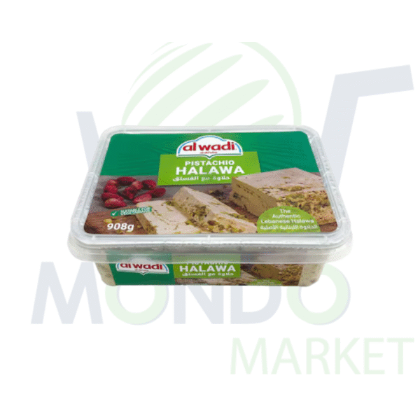 Alwadi Pistachio Halawa 908g