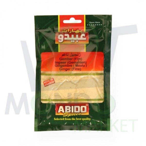 ABIDOO GINGER (GINGEMBRE MOULU)50G