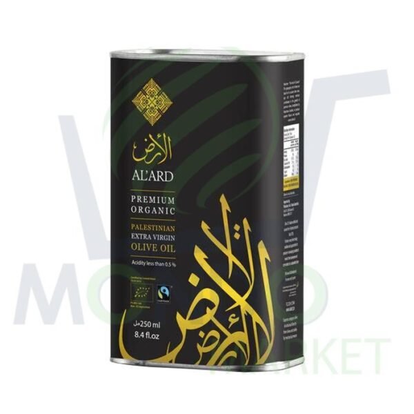 Alard Premium Organic Extra Virgin Olive Oil - 250ml Tin