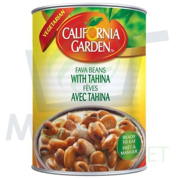 GARDEN FÈVES AVEC TAHINA 400 gr